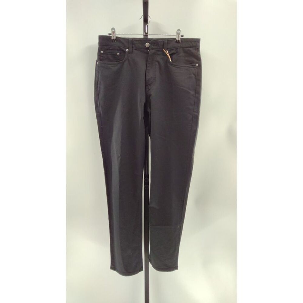 Quince Men Comfort Stretch Traveler 5-Pocket Pants Athletic Tapered Black 32